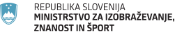 Ministrstvo za izobraževanje znanost in šport