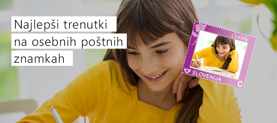 Osebne poštne znamke za vse priložnosti